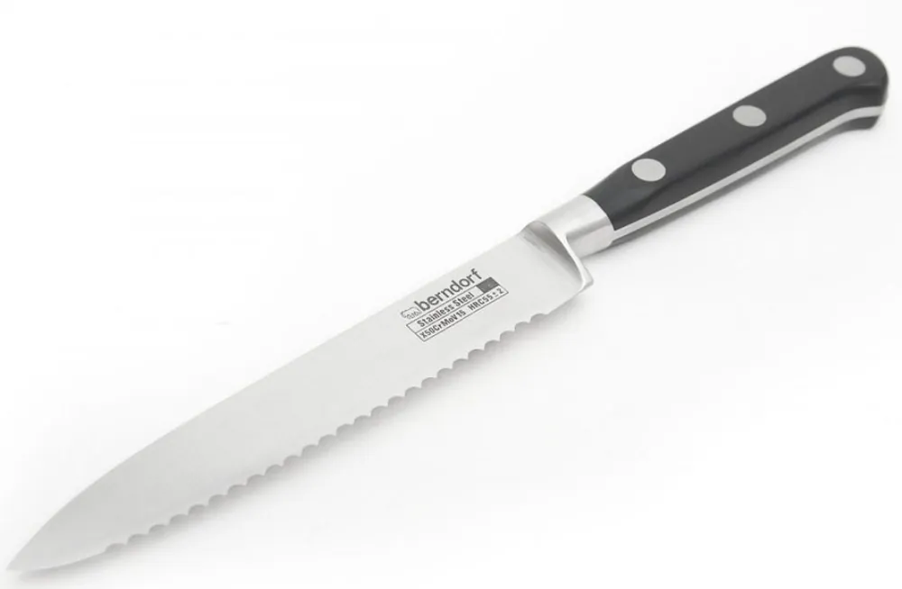 Oblíbený Nůž Berndorf Profiline s vlnkama 13 cm